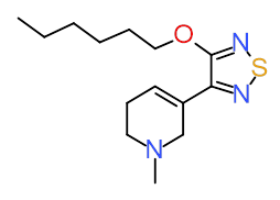 drawing of Xanomeline molecule